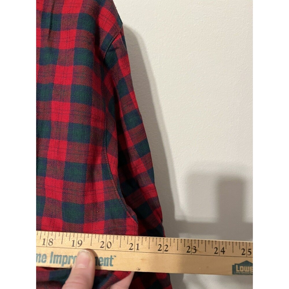 Vintage‎ Disney Store Plaid Flannel Pjs Mickey Mouse Nightgown Womens Small NWT - Picture 8 of 9